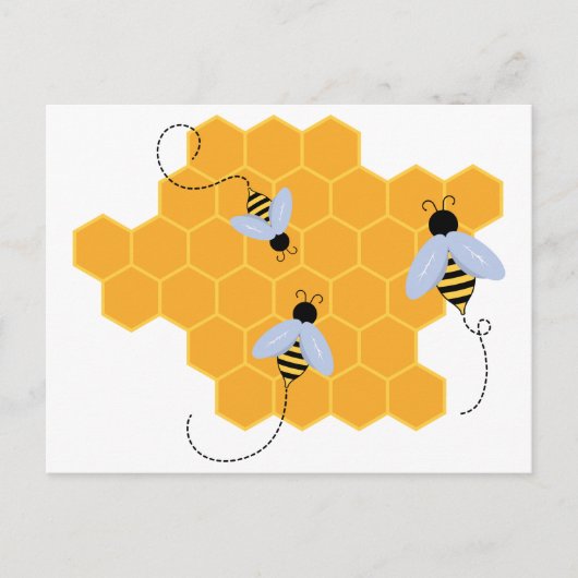 Carte Postale Bee Hive (Devant)