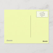 Carte Postale Bee In The Poppies Post Card (Dos)