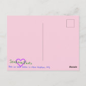 CARTE POSTALE BEE LOVE (Dos)