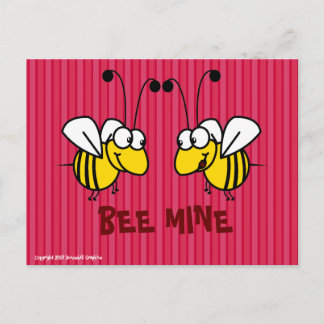 Carte postale Bee Mine