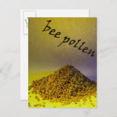Carte Postale Bee Pollen (Devant / Derrière)