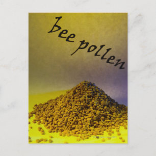 Carte Postale Bee Pollen
