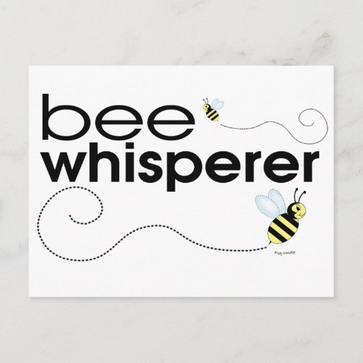 Carte Postale Bee Whisperer (Devant)