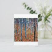 Carte Postale Beech Grove, Gustav Klimt (Debout devant)