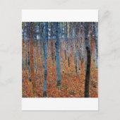 Carte Postale Beech Grove, Gustav Klimt (Devant)