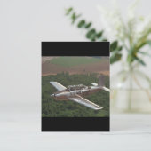 Carte Postale Beechcraft, T-34, 1953_Classic Aviation (Debout devant)