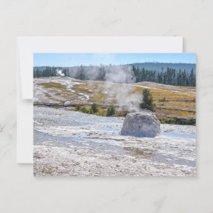 Carte Postale Beehive Geyser, parc national de Yellowstone