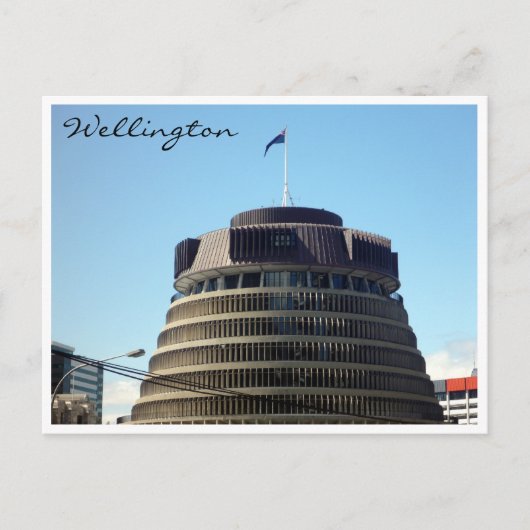 Carte Postale beehive top wellington (Devant)
