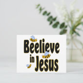 Carte Postale Beelieve in Jesus Black (Debout devant)