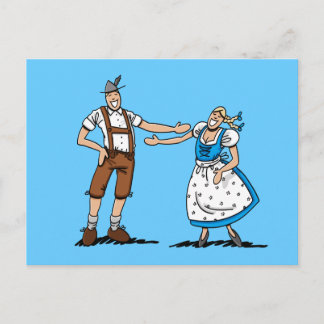 Carte postale BEER FESTIVAL Couple Love