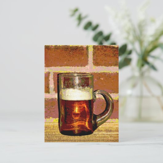 Carte Postale Beer Mug (Debout devant)