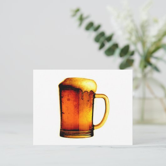 Carte Postale Beer Mug (Debout devant)