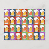 Carte postale BEER Pop Art (Devant)