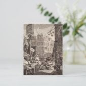 Carte Postale Beer Street par William Hogarth (Debout devant)