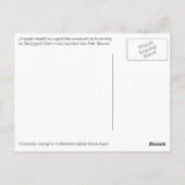 Carte postale Beersheba Springs (Dos)