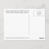 Carte postale Beersheba Springs (Dos)