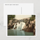 Carte Postale Beesley Falls, Ingleton, Yorkshire, Angleterre (Devant / Derrière)