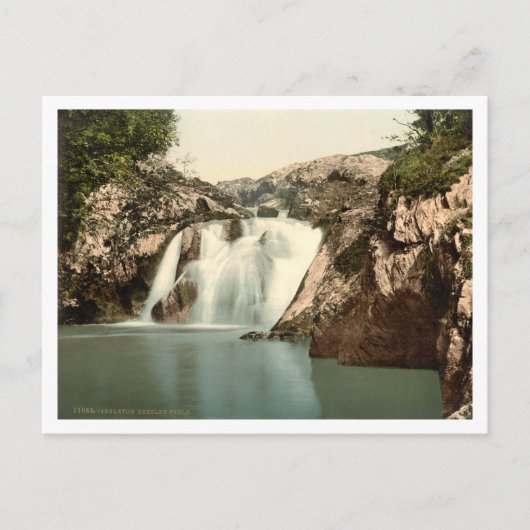 Carte Postale Beesley Falls, Ingleton, Yorkshire, Angleterre (Devant)