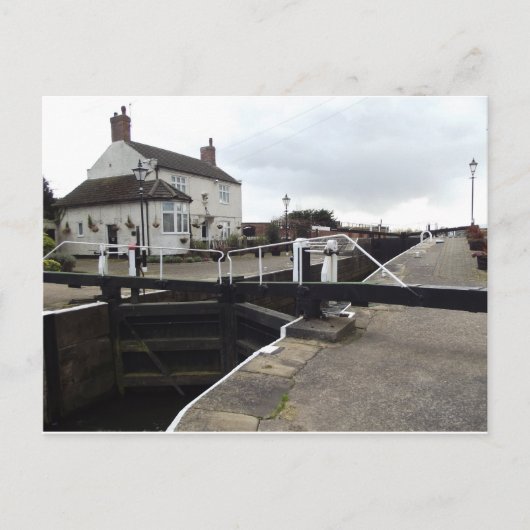 Carte Postale Beeston Lock Cottages (Devant)