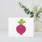 Carte Postale Beète Cute Kawaii (Debout devant)