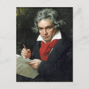 Carte Postale Beethoven Portrait de Joseph Karl Stieler