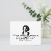 Carte Postale Beethoven-S (Debout devant)