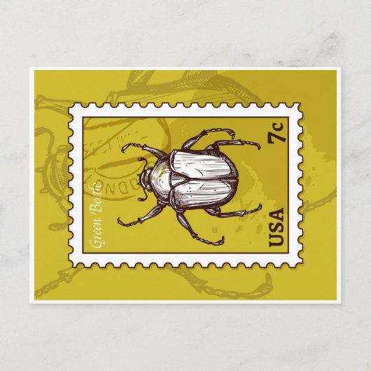 Carte Postale Beetle (Devant)