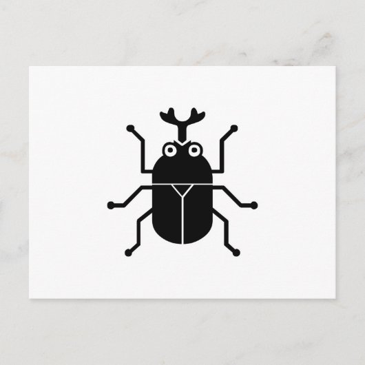 Carte Postale Beetle (Devant)
