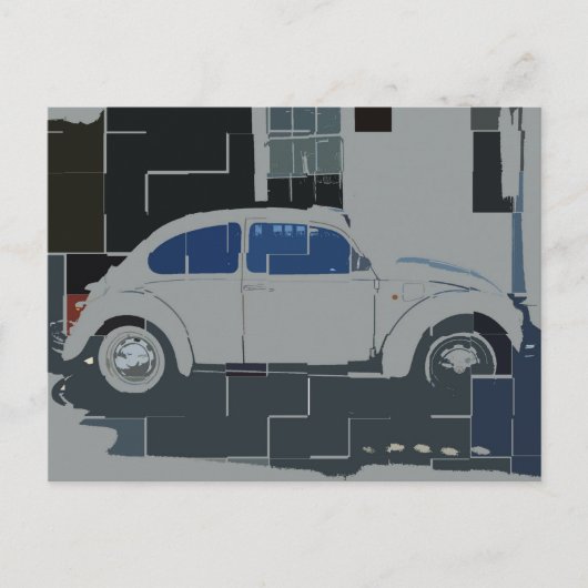 Carte postale Beetle Puzzle (Devant)