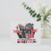 Carte Postale Beetlejuice | Allez-y, faites de mon millénaire (Debout devant)