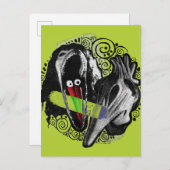 Carte Postale Beetlejus | Adam & Barbara Scary (Devant / Derrière)