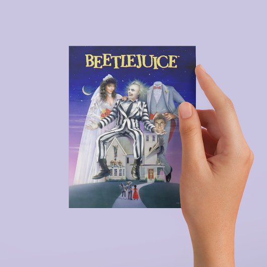 Carte Postale Beetlejus | Affiche théâtrale