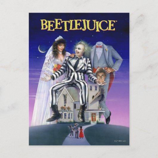 Carte Postale Beetlejus | Affiche théâtrale (Devant)