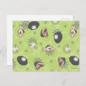 Carte Postale Beetlejus | Cute Chibi Toss Motif (Devant / Derrière)