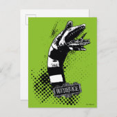 Carte Postale Beetlejus | Illustration du ver de sable (Devant / Derrière)