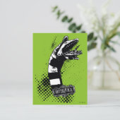 Carte Postale Beetlejus | Illustration du ver de sable (Debout devant)