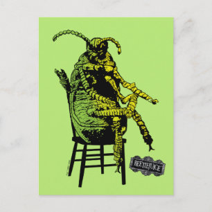 Carte Postale Beetlejus   Le dendroctone en fauteuil