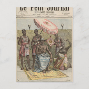 Carte Postale Behanzin King du Dahomey