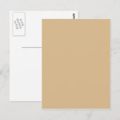 Carte Postale Beige (Devant / Derrière)
