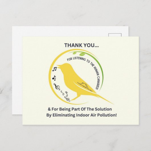 Carte Postale Being Part of the Solution (Devant / Derrière)