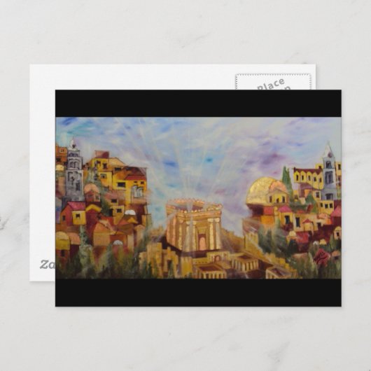 Carte Postale Beit Hamikdash (Devant / Derrière)