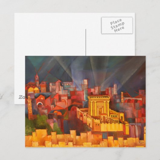 Carte Postale Beit Hamikdash (Devant / Derrière)