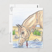 Carte Postale "Bejh bint Ahwa"  (Devant / Derrière)