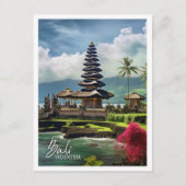 Carte Postale Bel Temple Bali Indonésie (Devant)