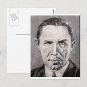 Carte Postale Bela Lugosi (Devant / Derrière)