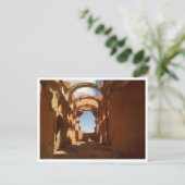 Carte Postale Belchite, Aragon (Espagne) (Debout devant)