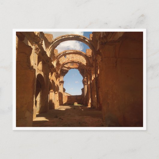 Carte Postale Belchite, Aragon (Espagne) (Devant)