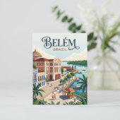 Carte Postale Belém, Brésil (Debout devant)