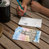 Carte postale Belem Tower Lisbonne Portugal Waterc