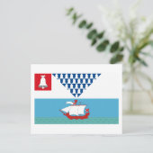 Carte postale Belfast Flag (Debout devant)